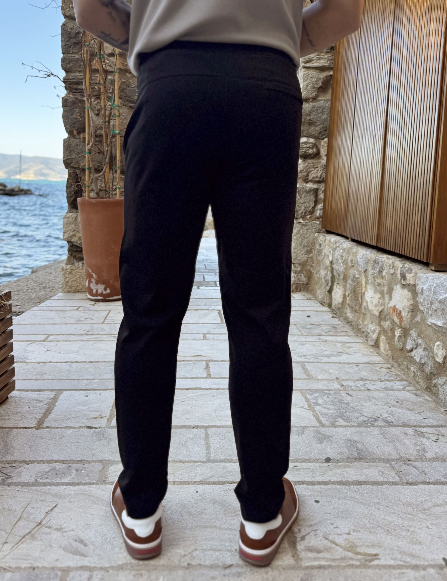 Dynamo ανδρική μαύρη ίσια φόρμα AS439M φωτογραφία